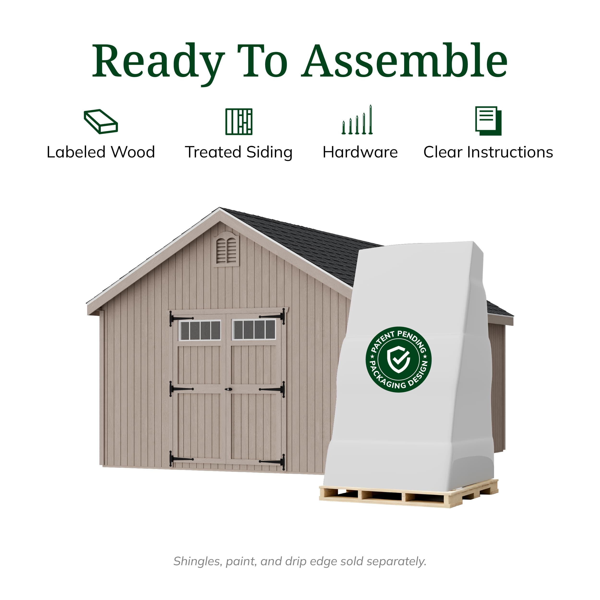 Colonial Williamsburg Shed