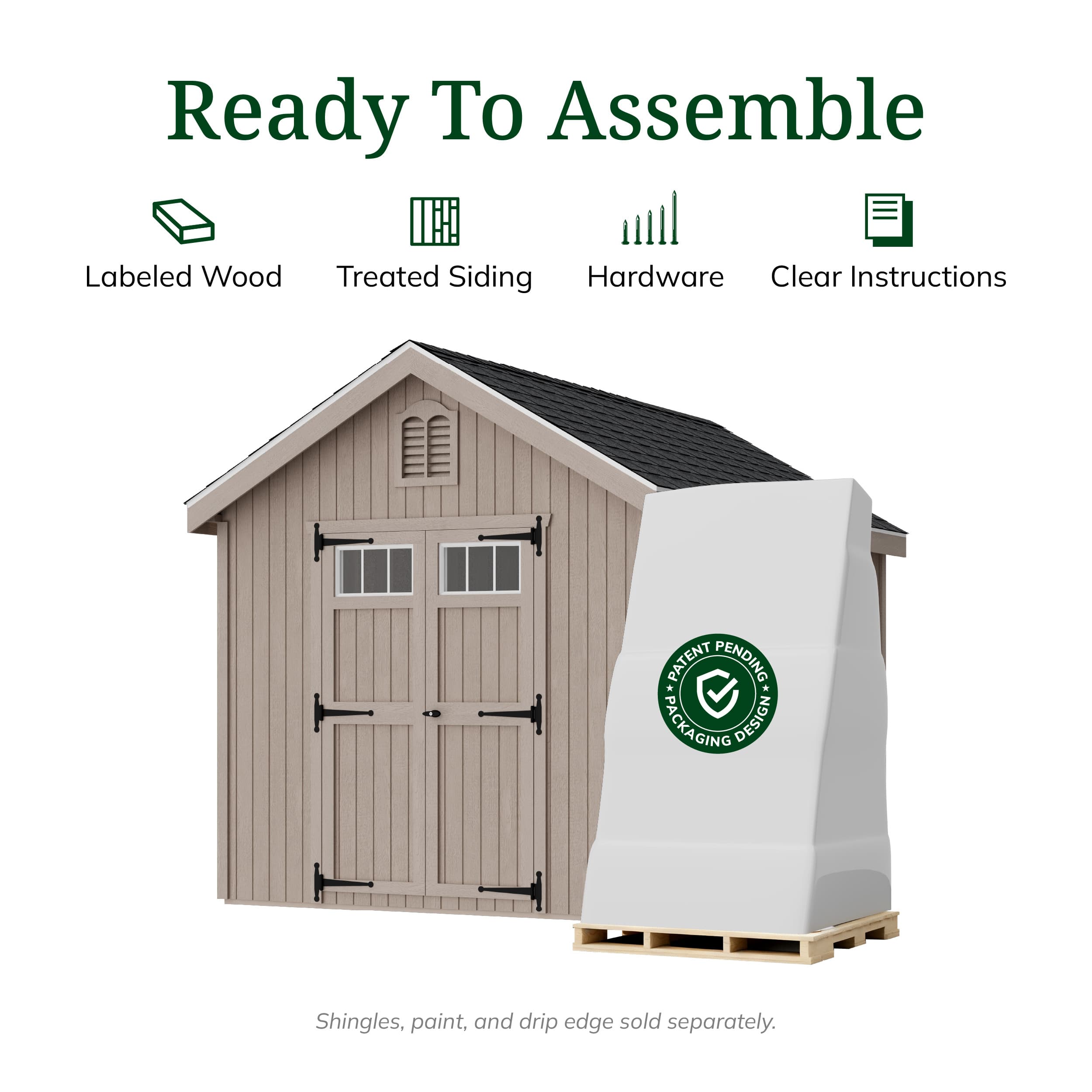 Colonial Williamsburg Shed