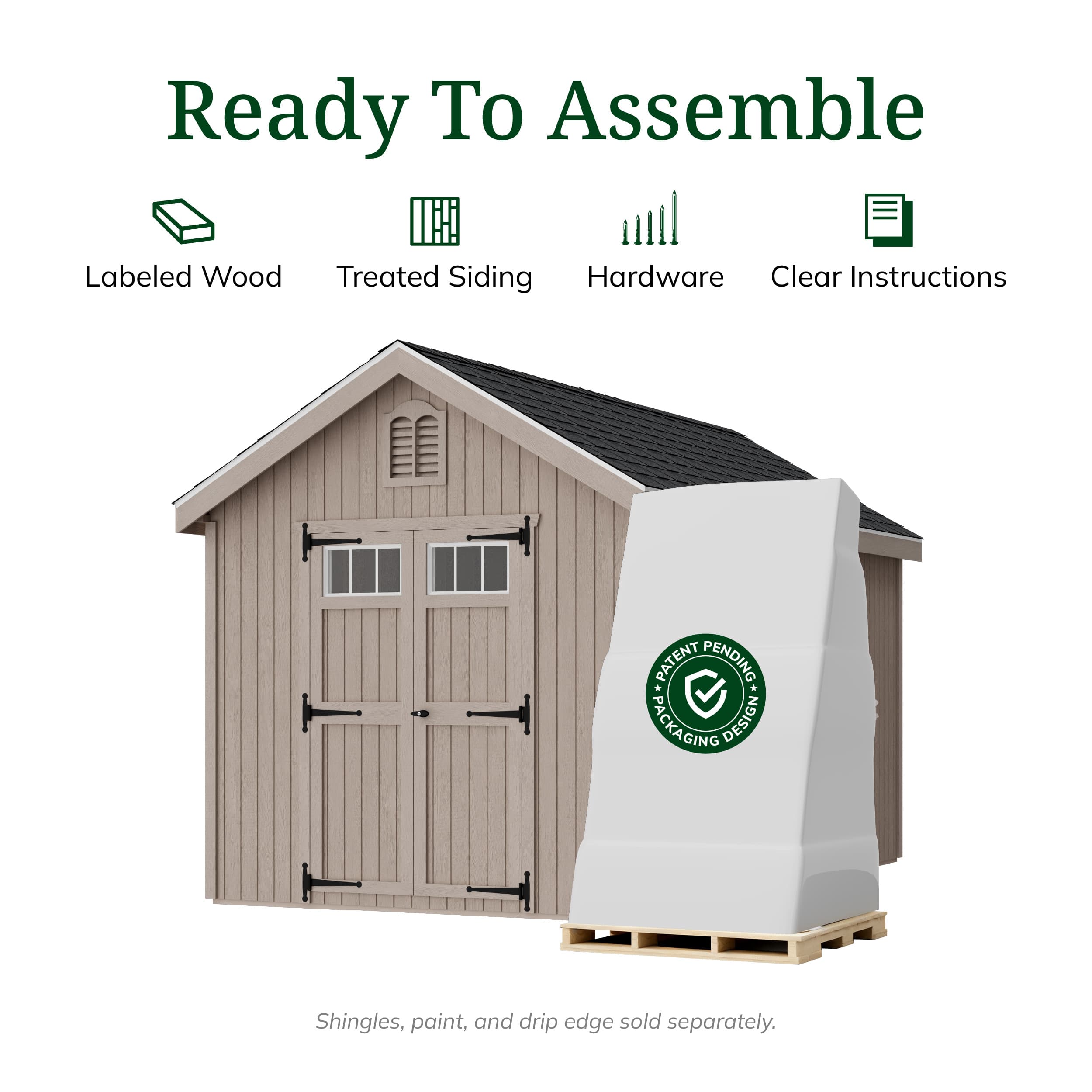 Colonial Williamsburg Shed