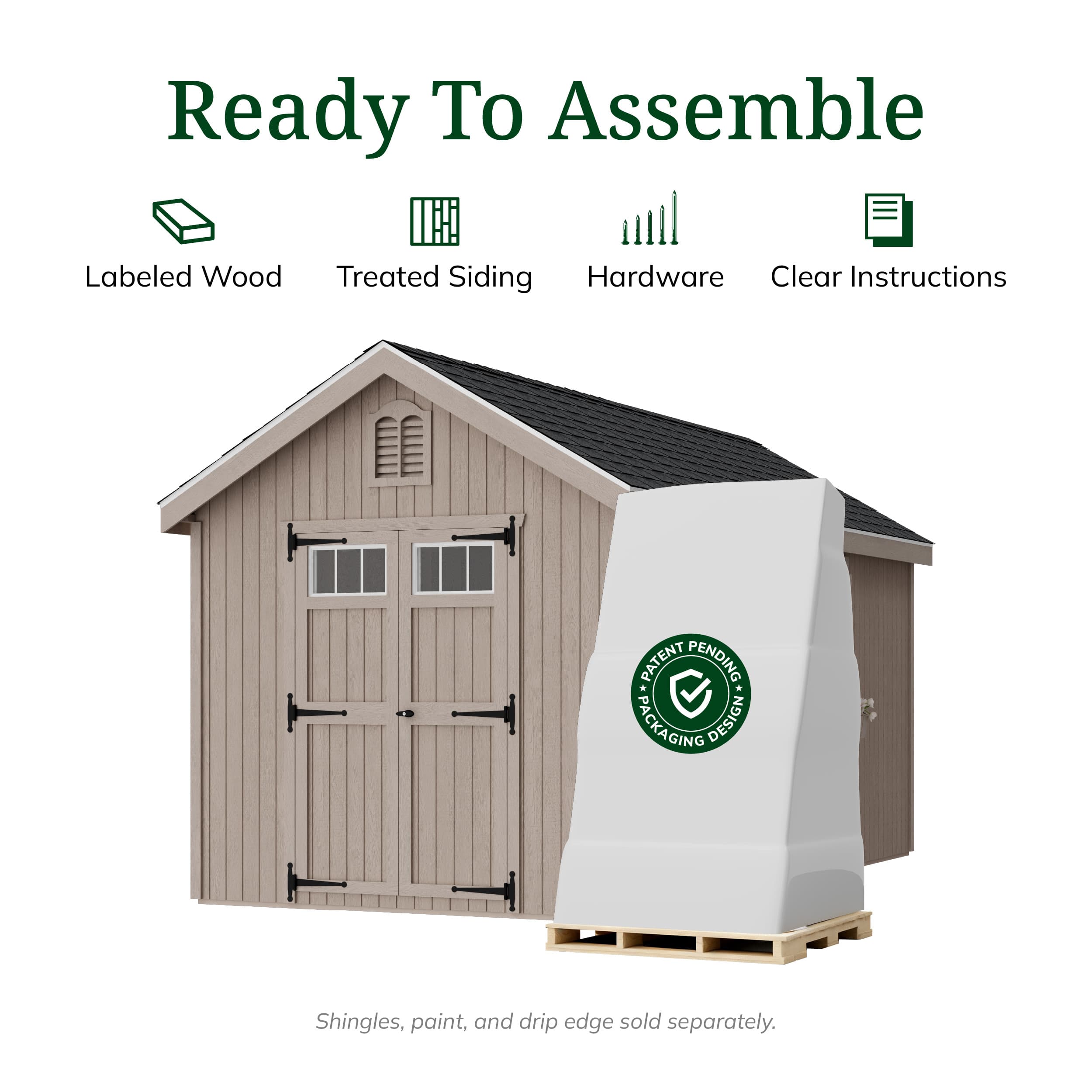 Colonial Williamsburg Shed