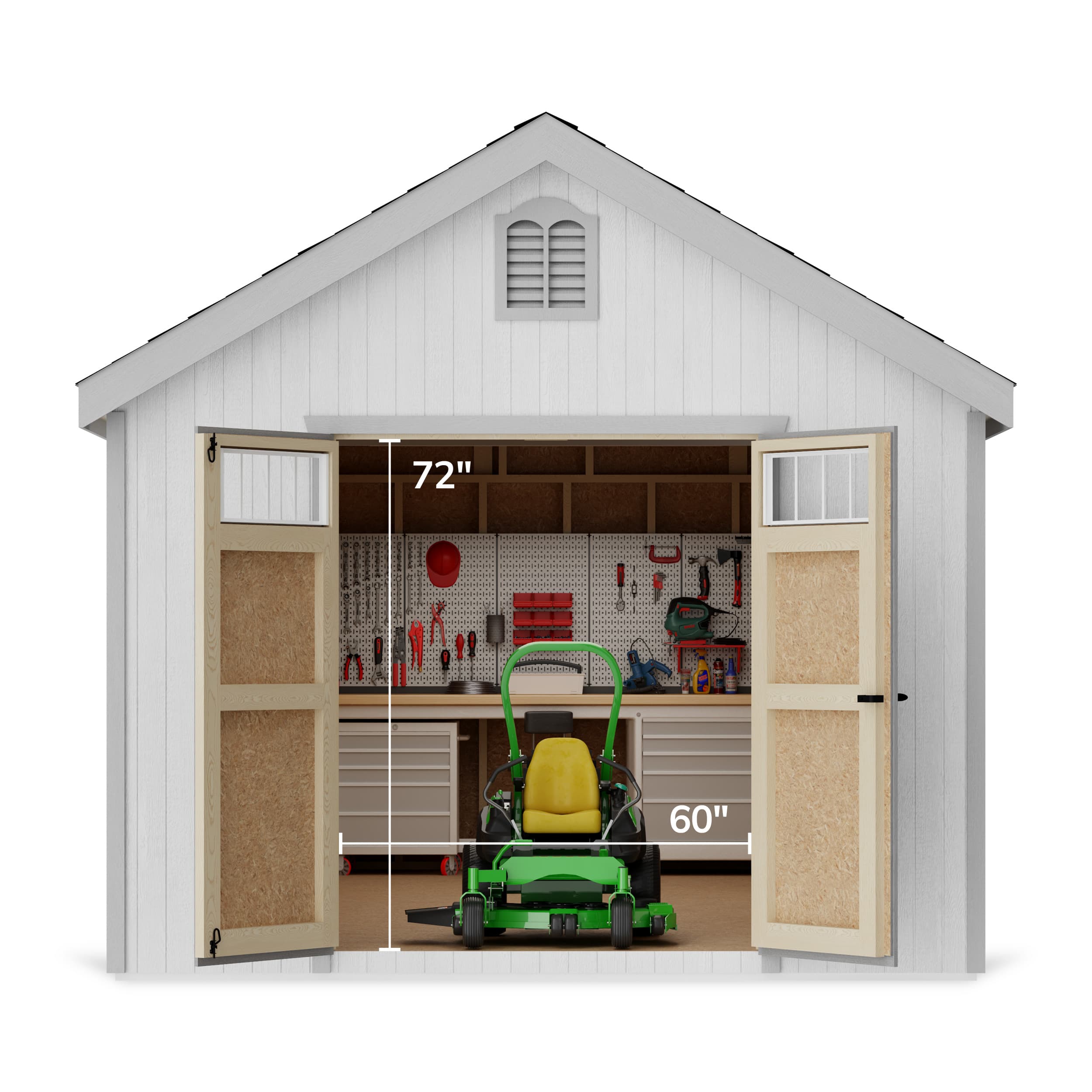 Colonial Williamsburg Shed