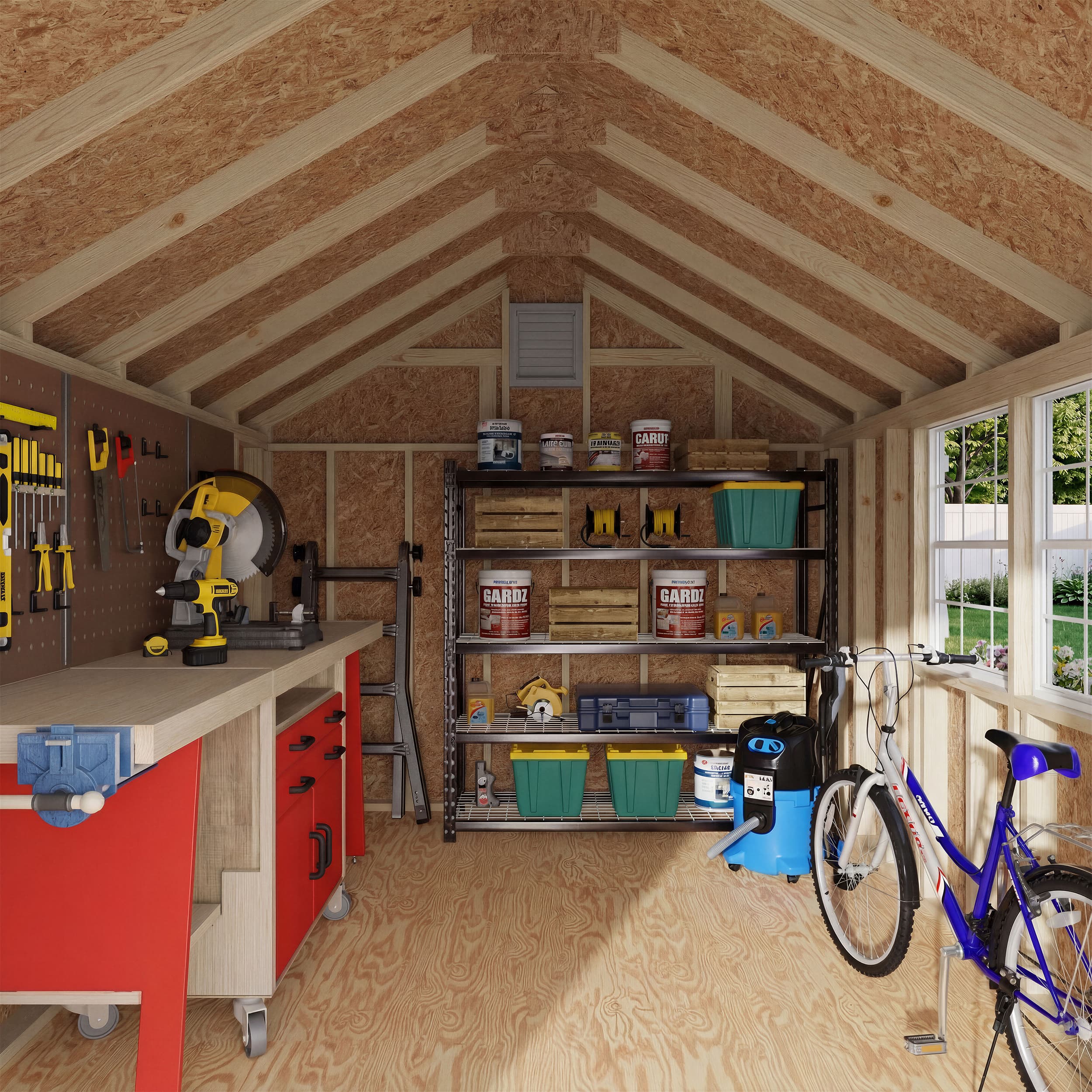 Colonial Williamsburg Shed