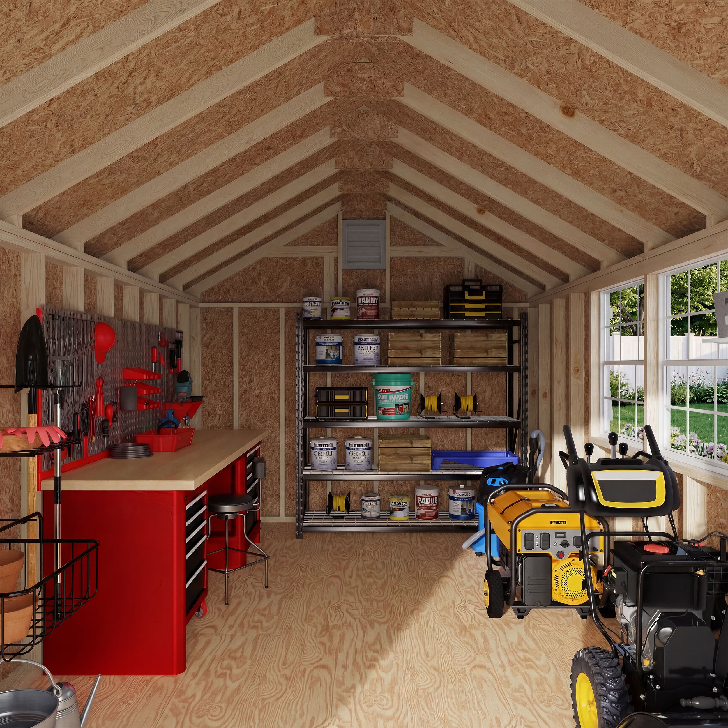 Colonial Williamsburg Shed