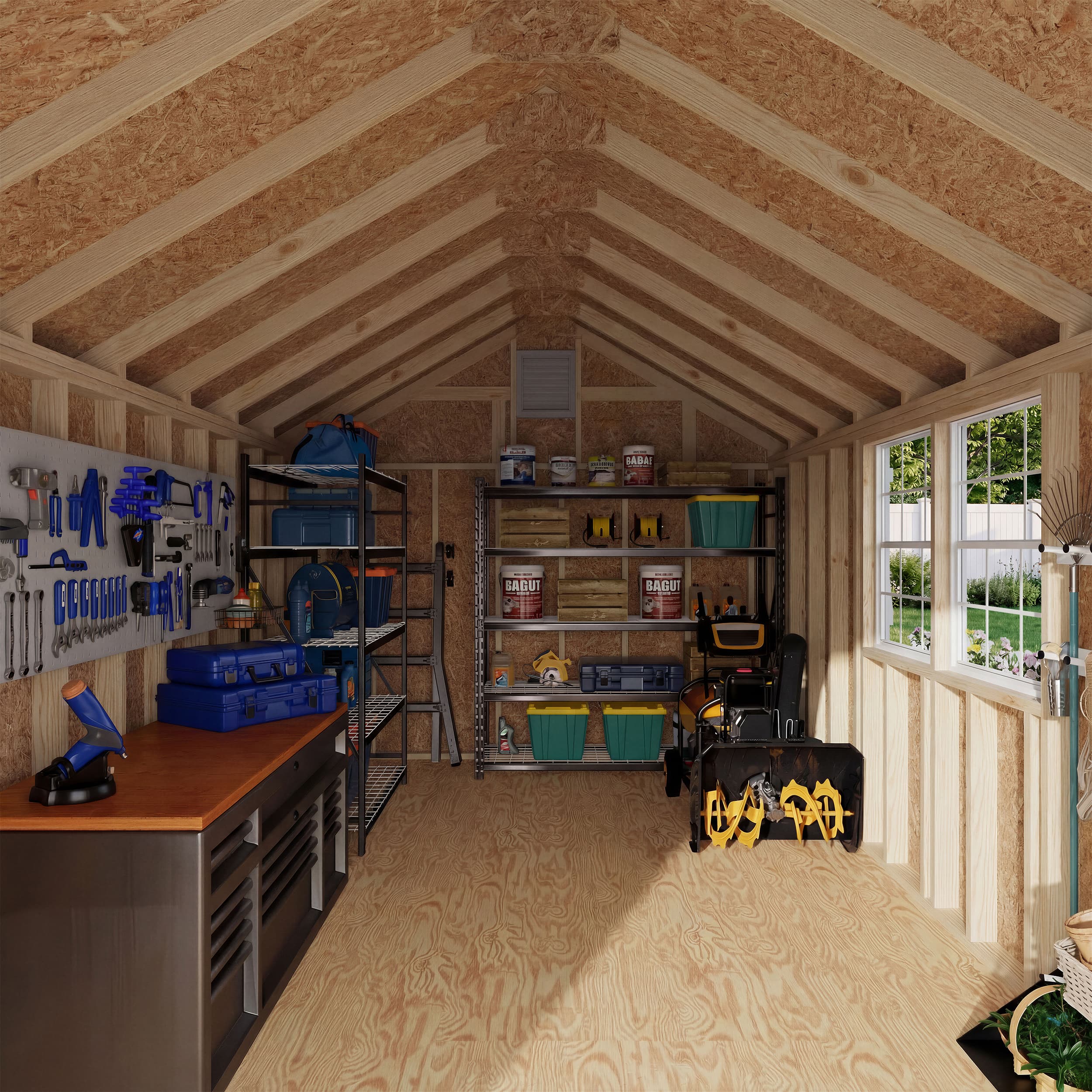 Colonial Williamsburg Shed