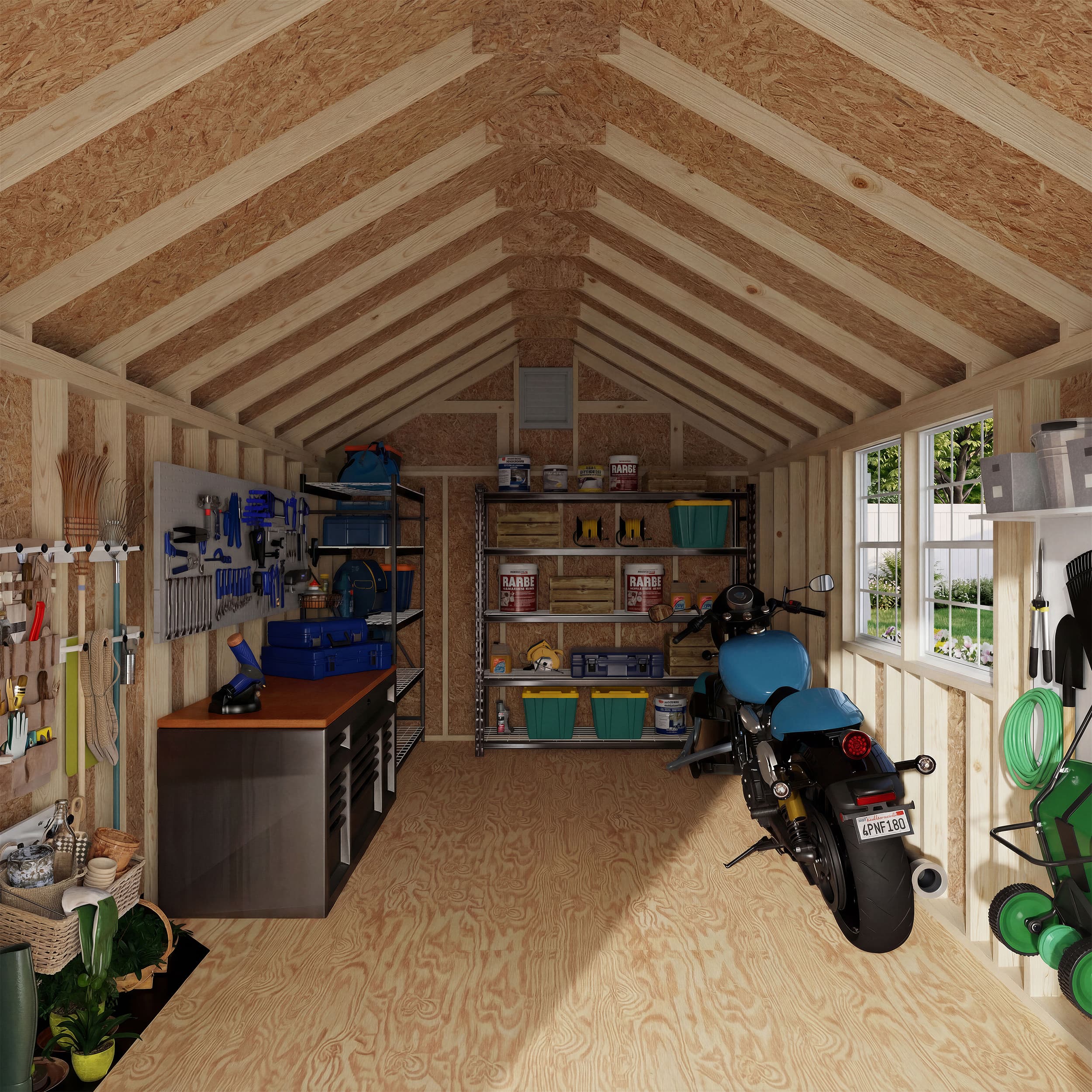 Colonial Williamsburg Shed