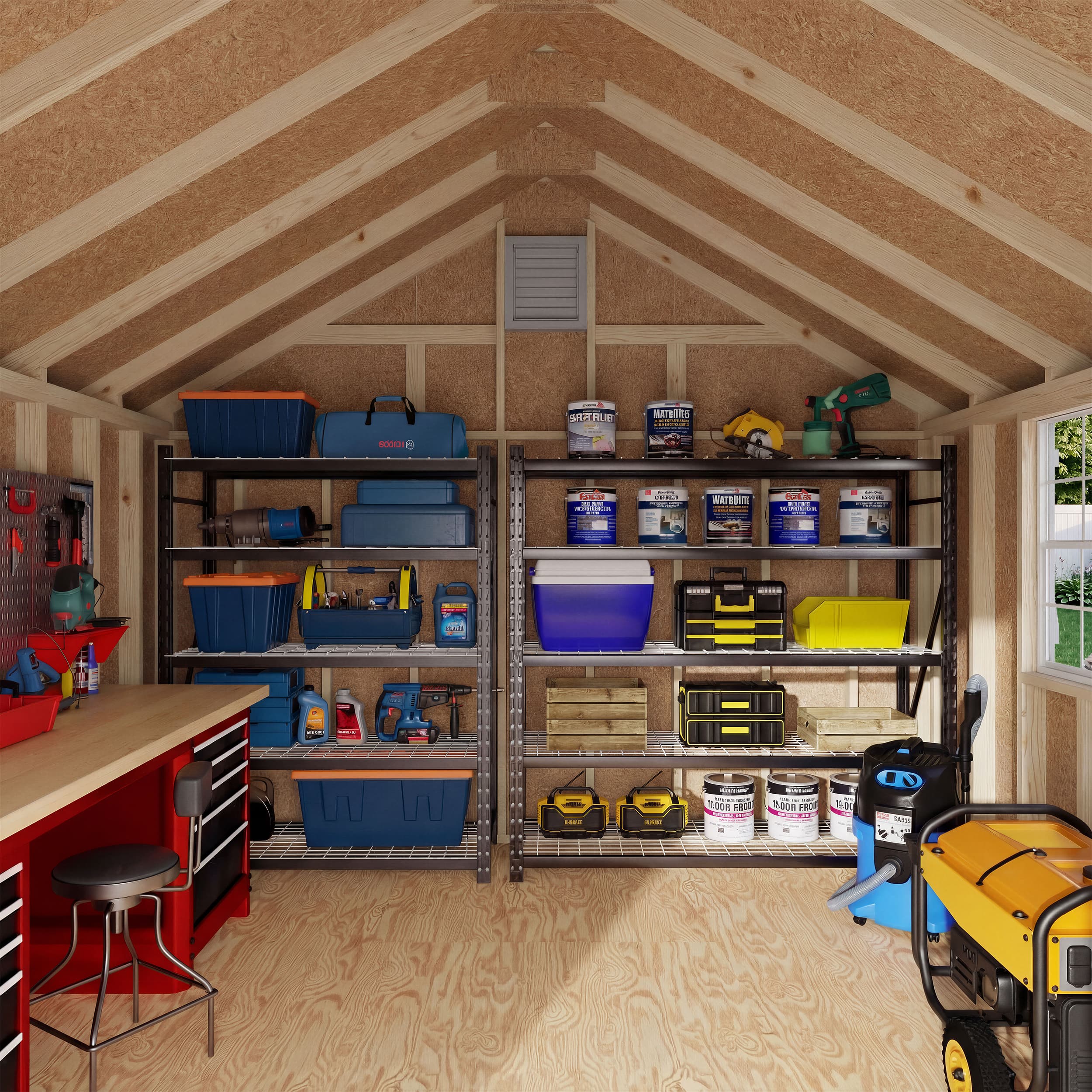 Colonial Williamsburg Shed