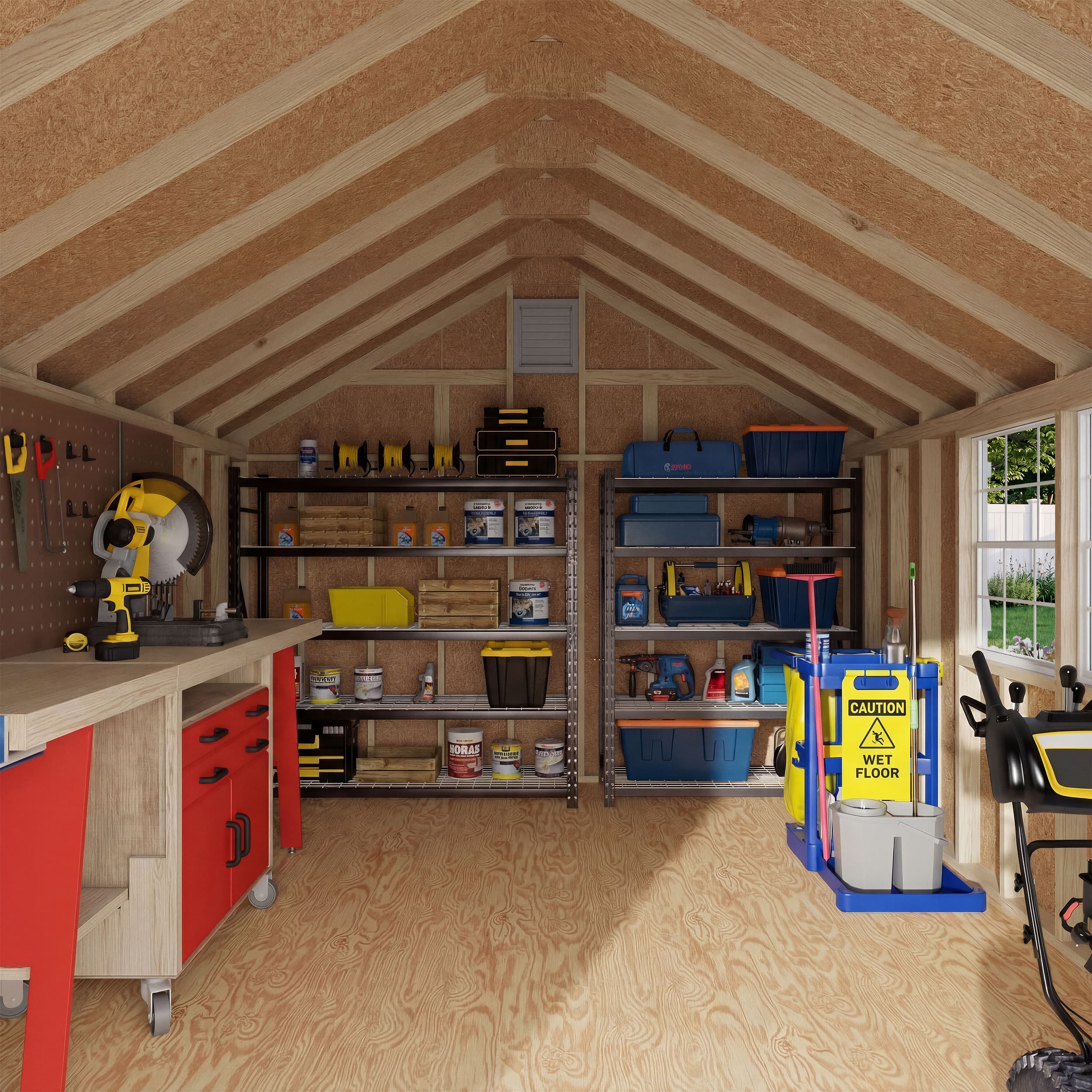 Colonial Williamsburg Shed