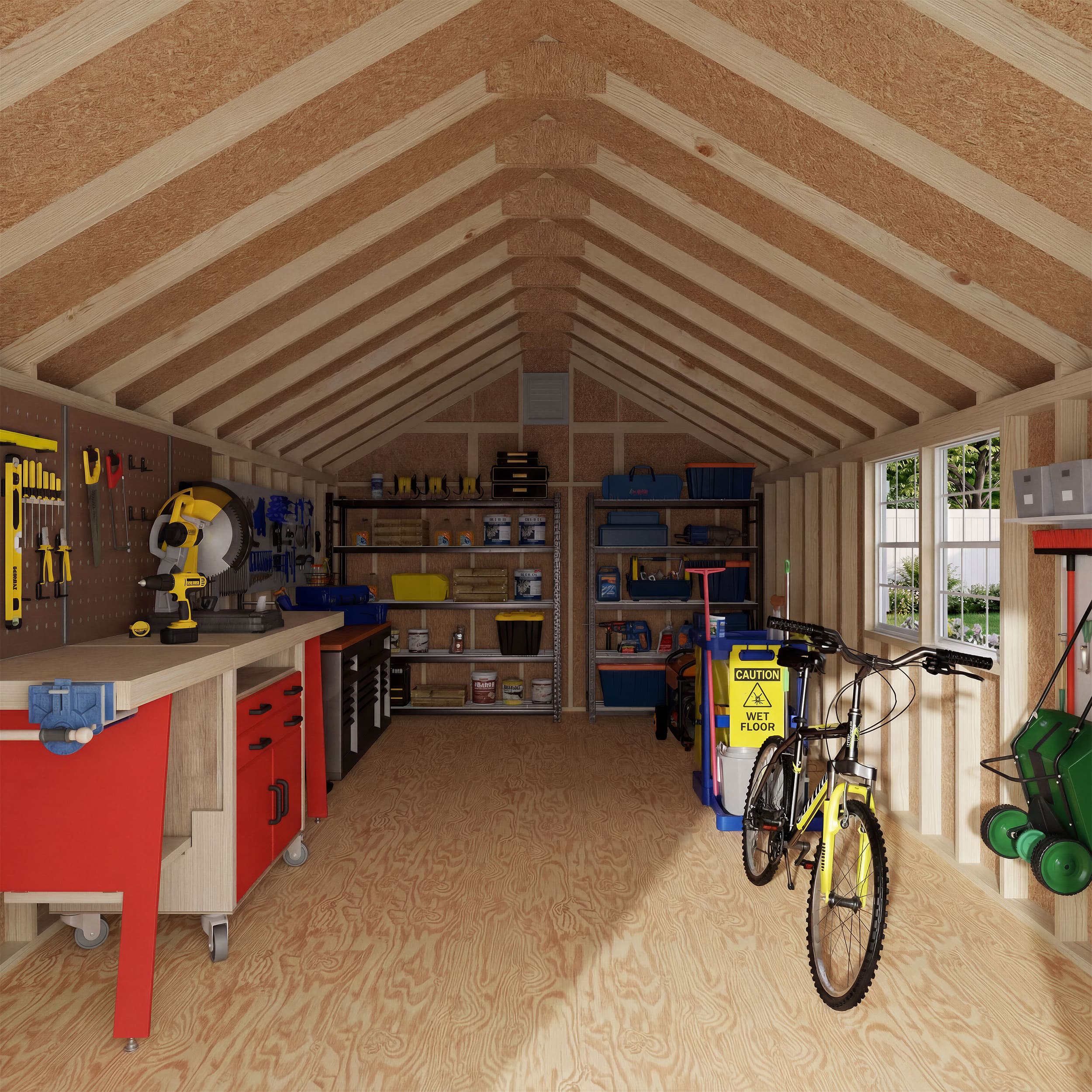 Colonial Williamsburg Shed