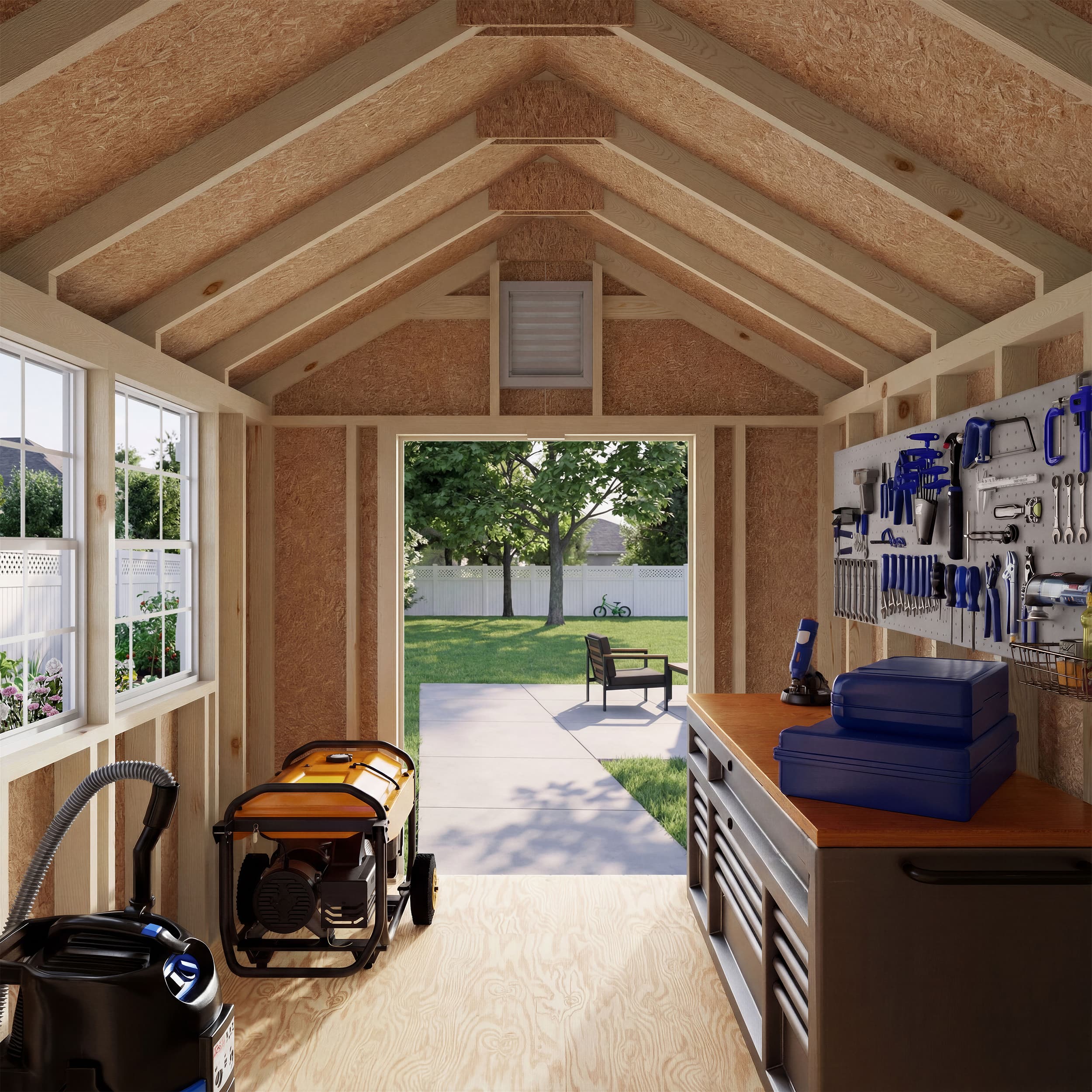 Colonial Williamsburg Shed