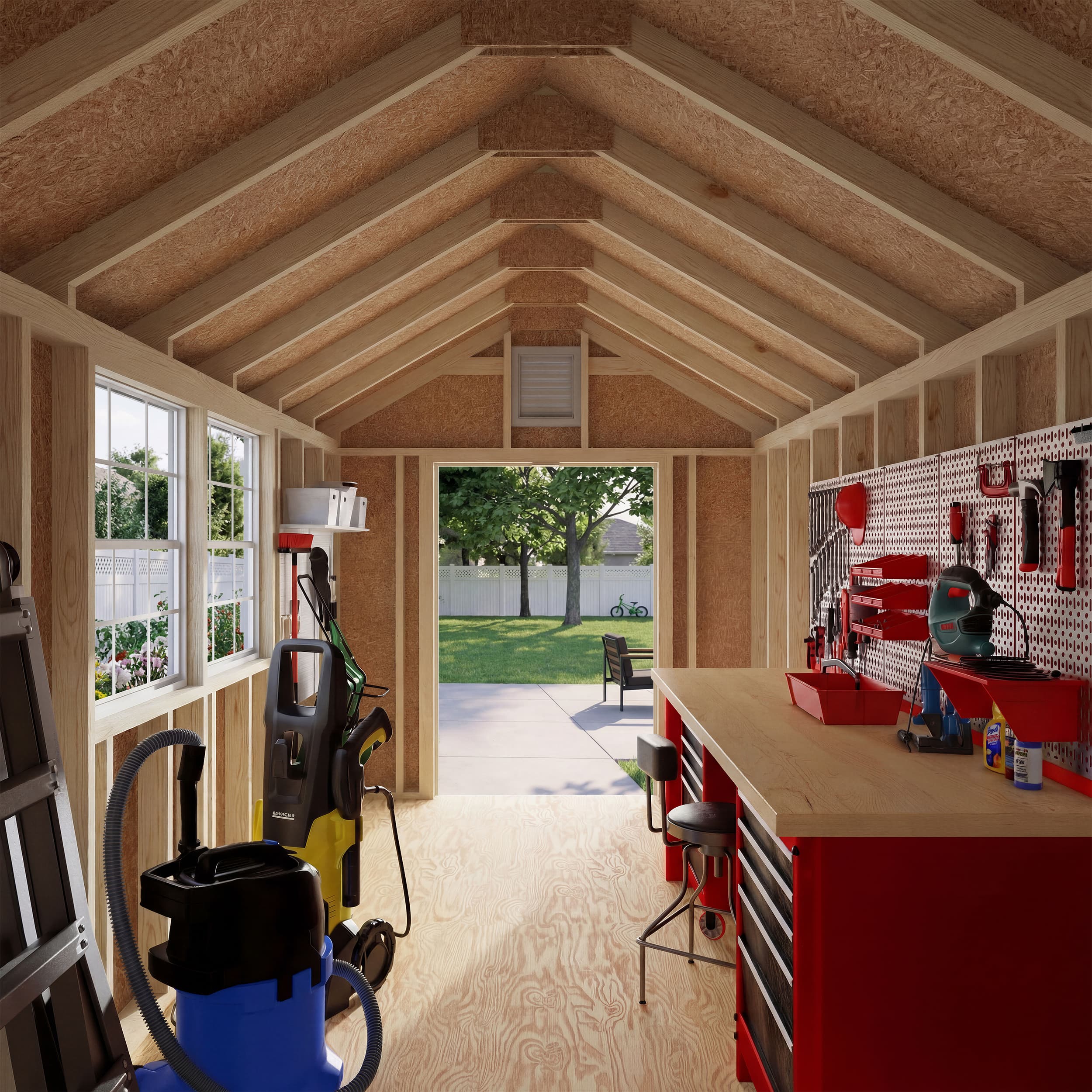 Colonial Williamsburg Shed