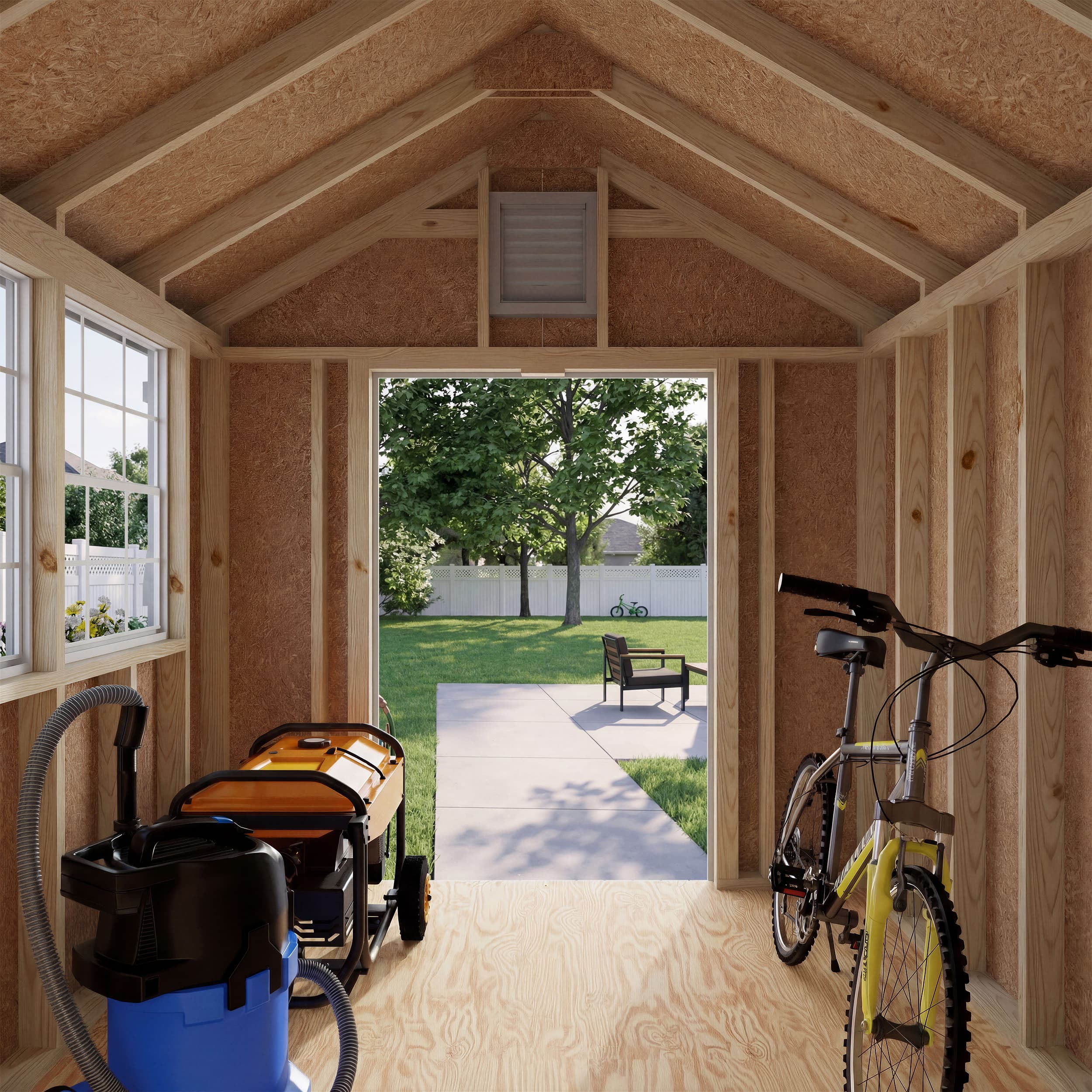 Colonial Williamsburg Shed