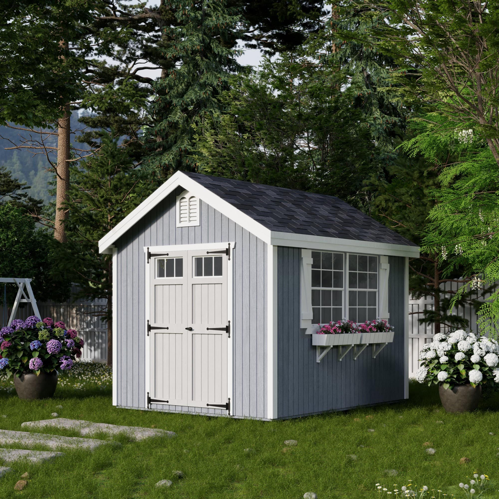 Colonial Williamsburg Shed
