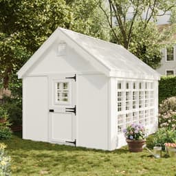 Colonial Gable Greenhouse lifestyle