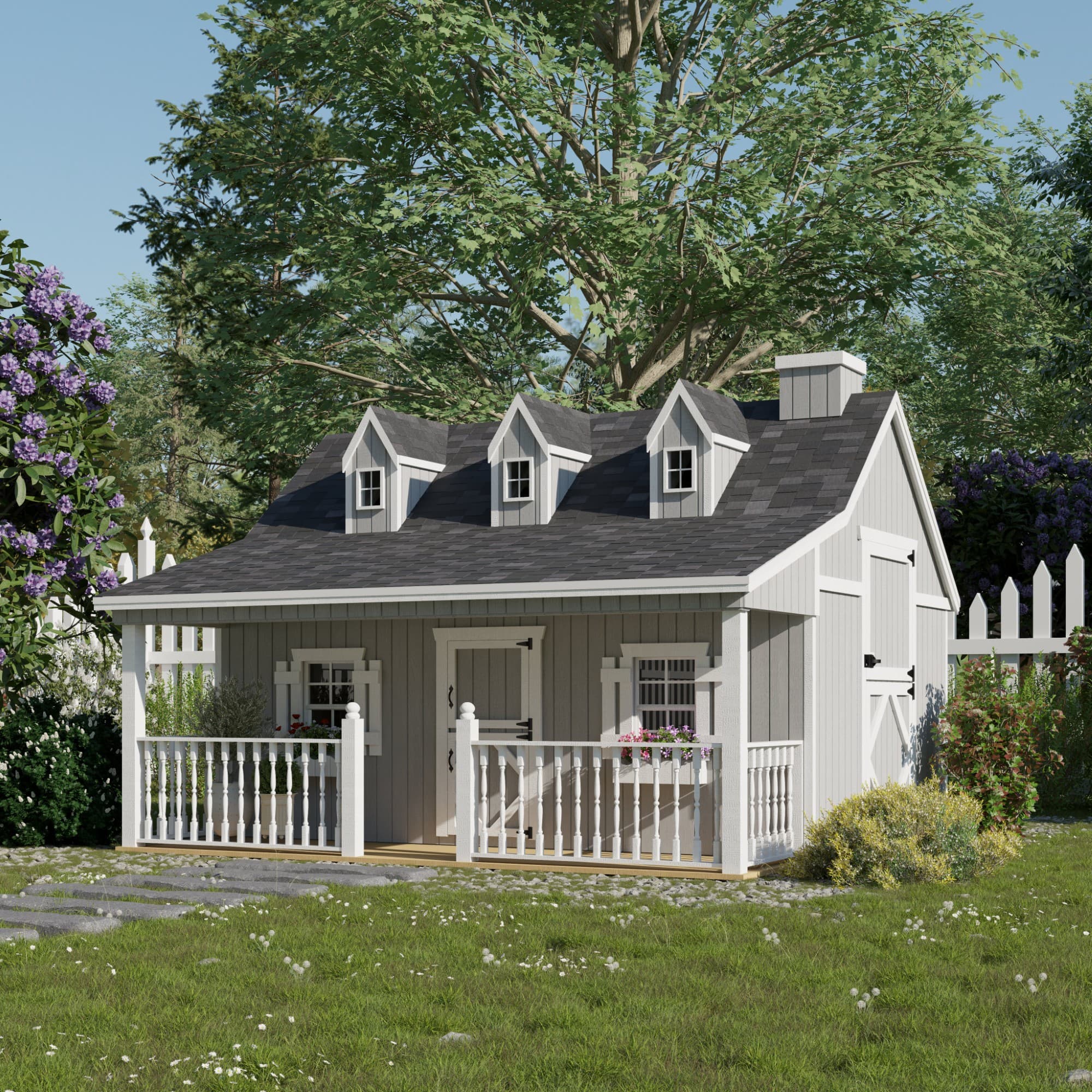 Pennfield Cottage Playhouse lifestyle