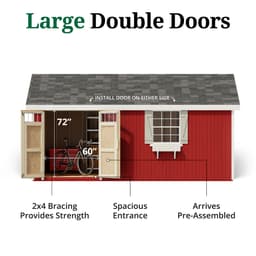 Colonial Pinehurst door graphic