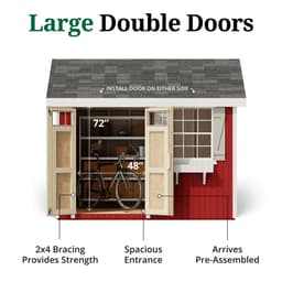 Colonial Pinehurst door graphic