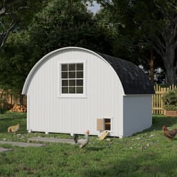 Round Roof Coop lifestyle