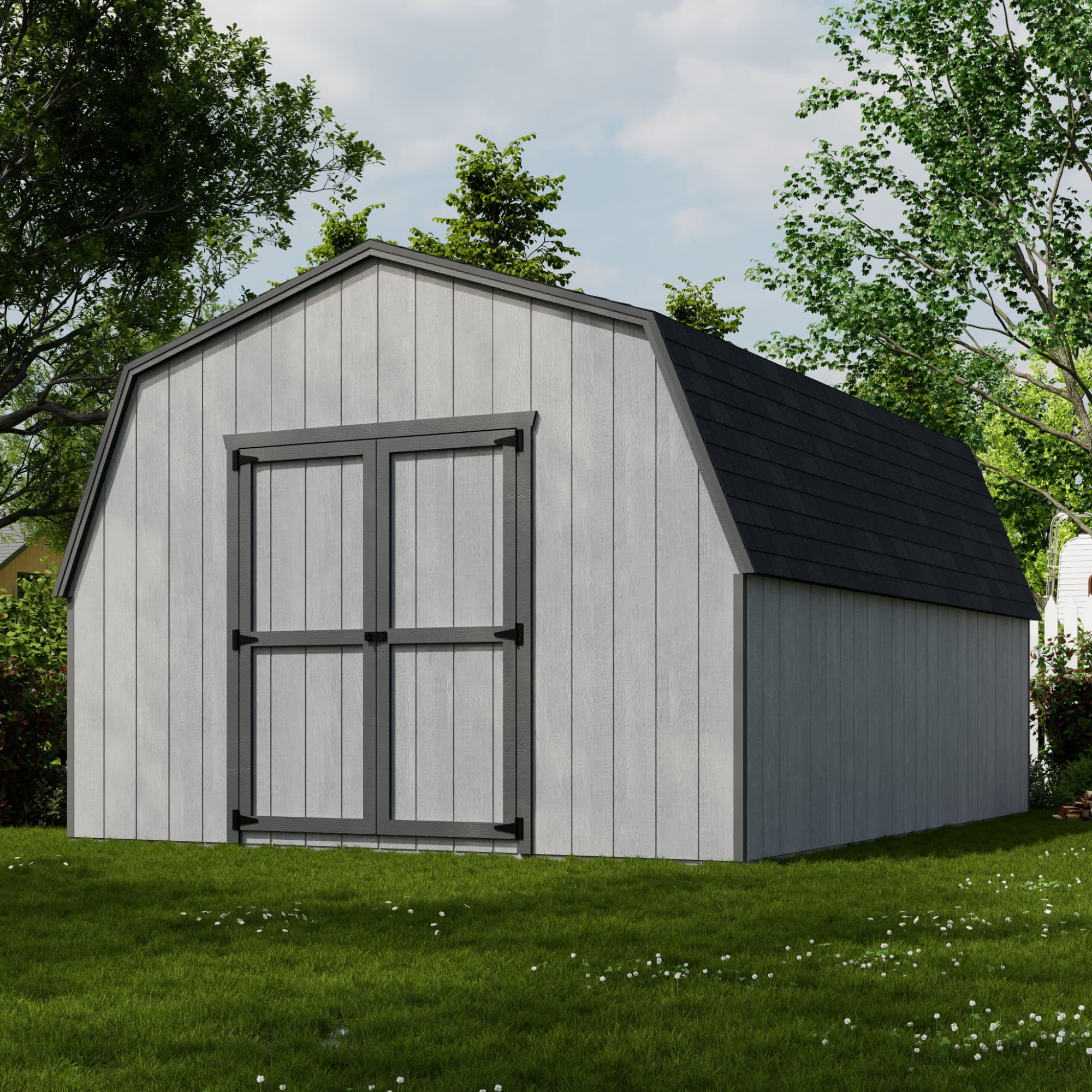 Value Gambrel 4' Barn Shed lifestyle