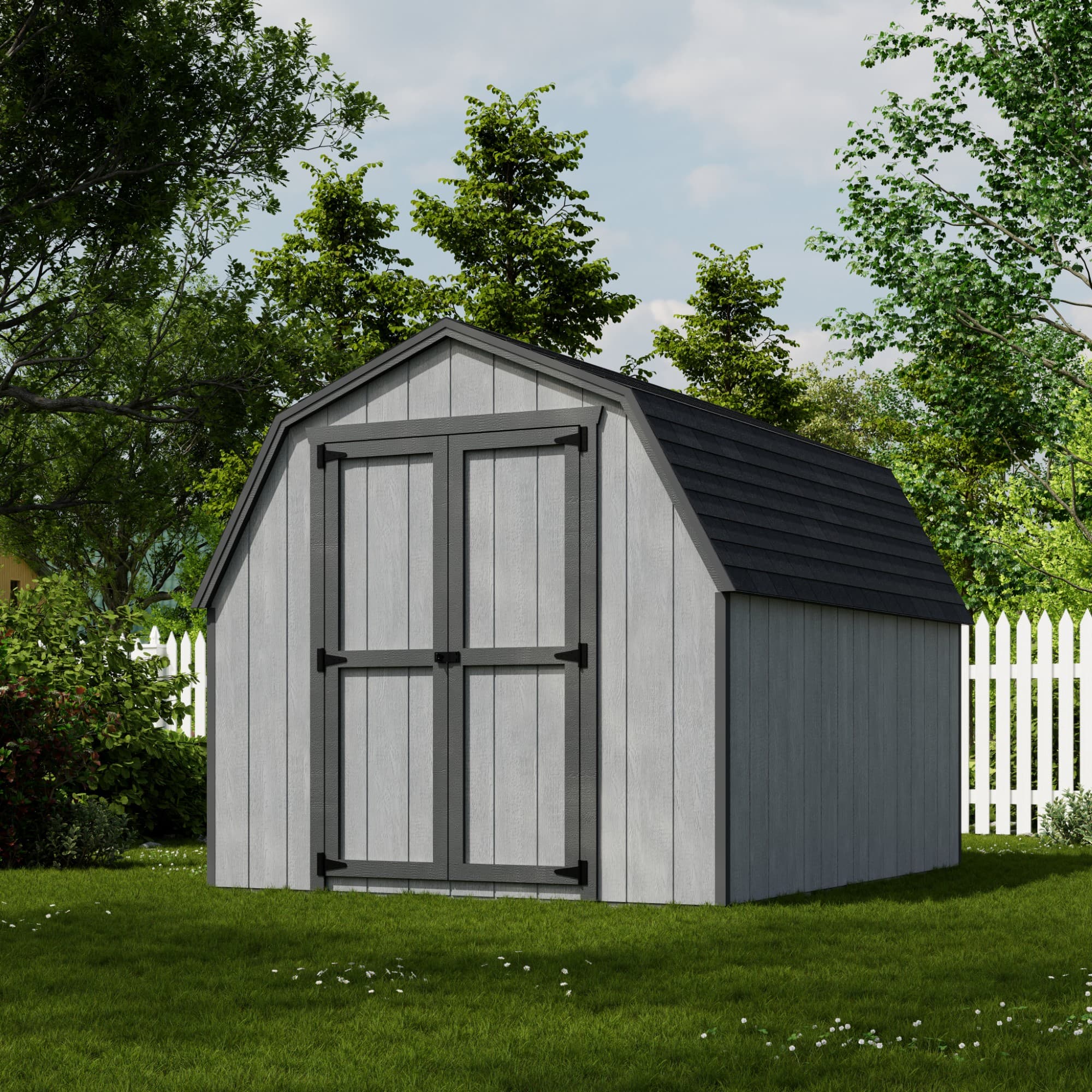 Value Gambrel Barn 4' Sidewalls lifestyle