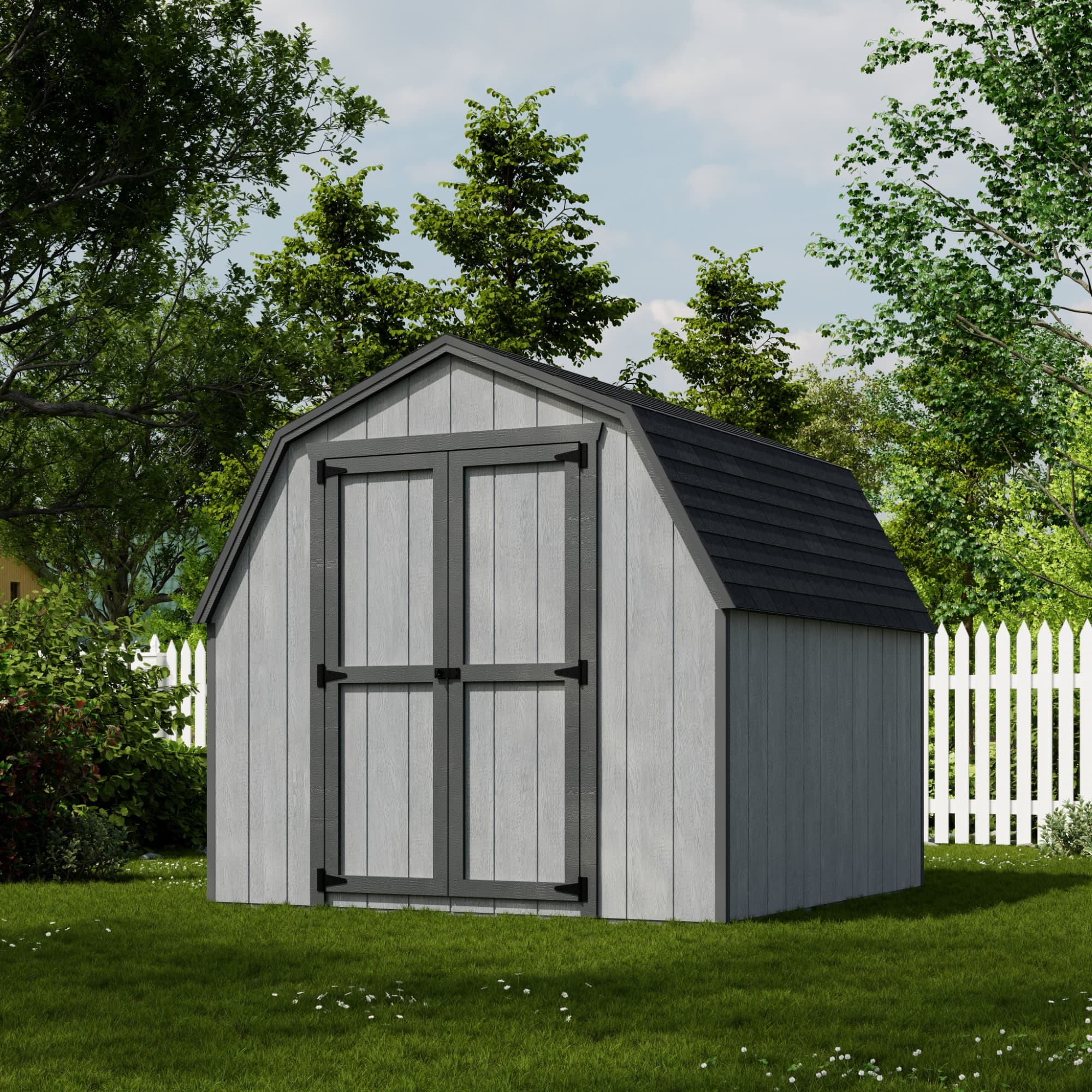 Value Gambrel Barn 4' Sidewalls lifestyle