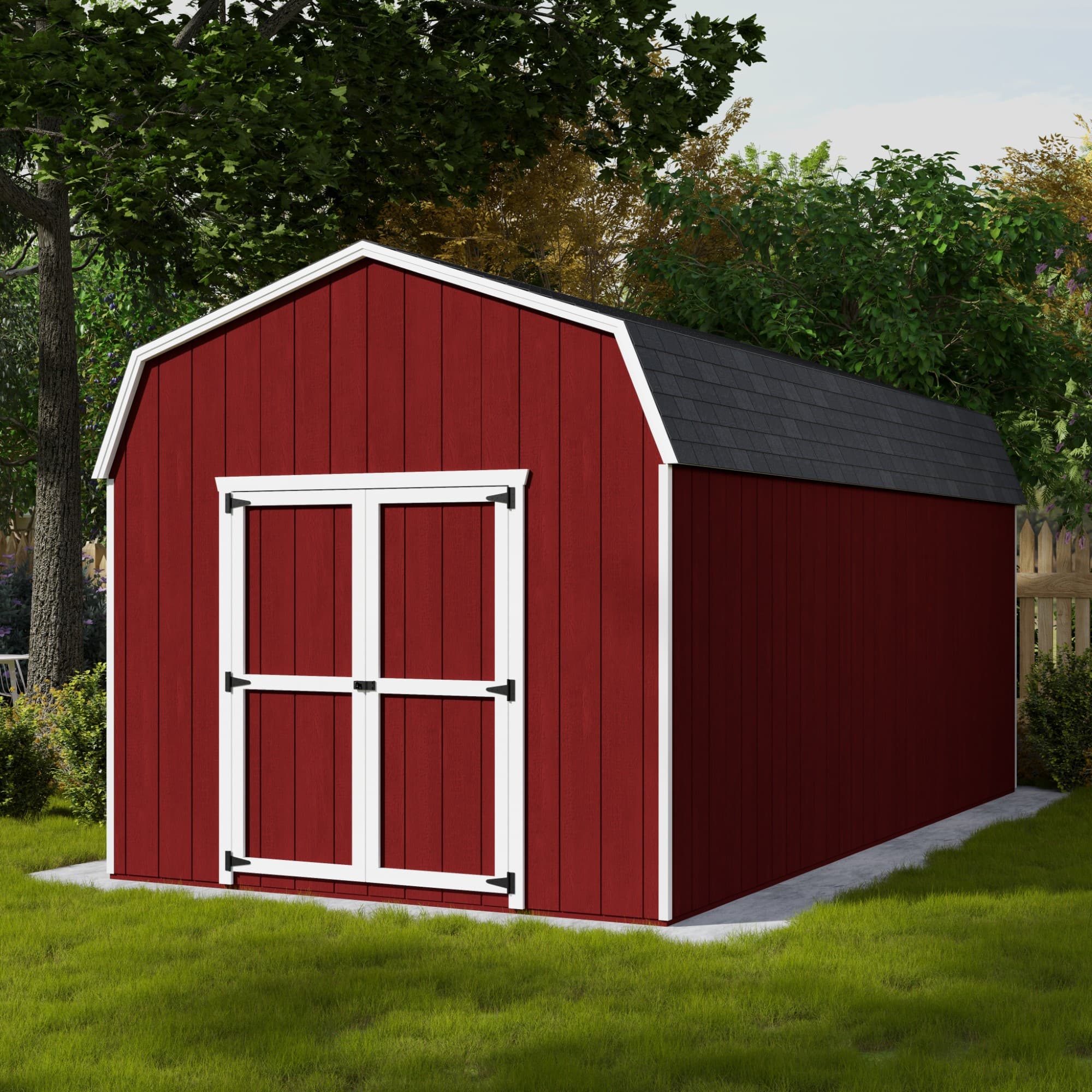 Value Gambrel Barn 6' Sidewalls lifestyle