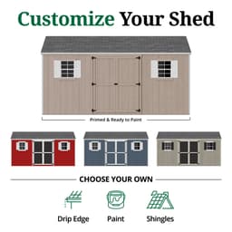 Value Workshop Shed customize graphic