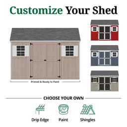 Value Workshop Shed customize graphic