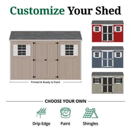 Value Workshop Shed customize graphic