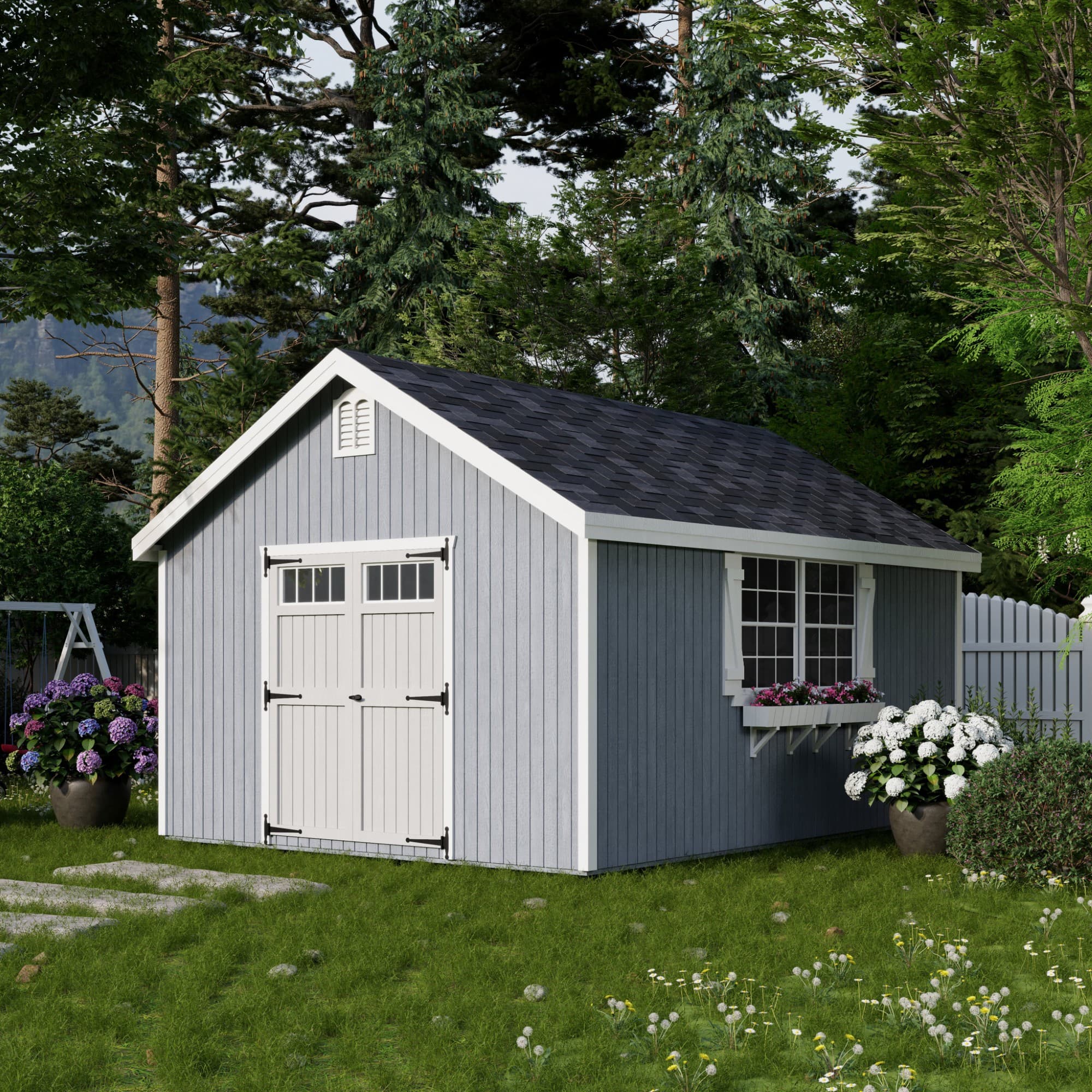 Colonial Williamsburg Shed lifestyle