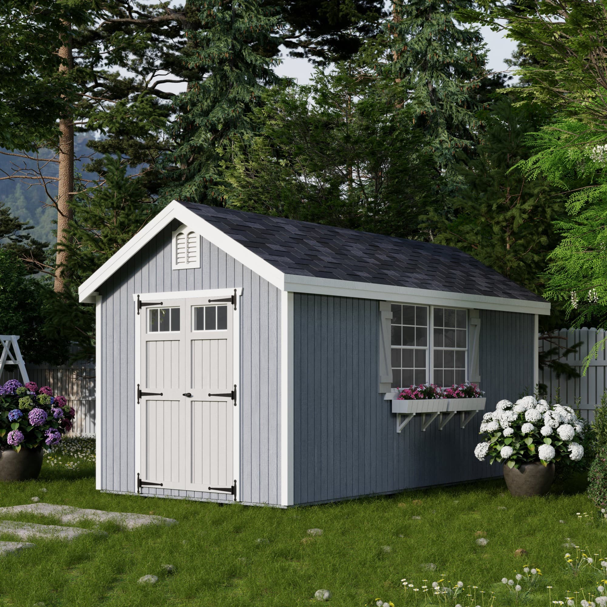 Colonial Williamsburg Shed lifestyle