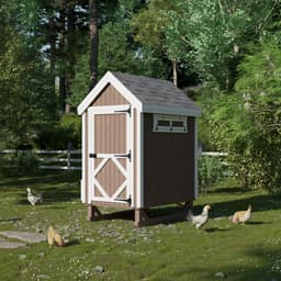Colonial Gable Chicken Coop lifestyle