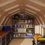 Classic Gambrel 4' Barn Shed