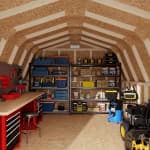 Classic Gambrel 4' Barn Shed