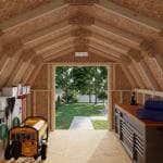 Classic Gambrel 4' Barn Shed