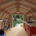 Classic Gambrel 4' Barn Shed