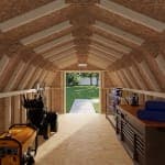 Classic Gambrel 4' Barn Shed