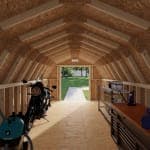 Classic Gambrel 4' Barn Shed