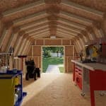 Classic Gambrel 4' Barn Shed