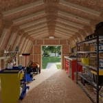 Classic Gambrel 4' Barn Shed