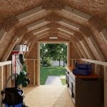 Classic Gambrel 4' Barn Shed