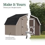 Classic Gambrel 4' Barn Shed