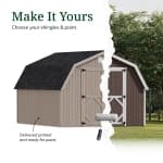 Classic Gambrel 4' Barn Shed