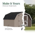 Classic Gambrel 4' Barn Shed