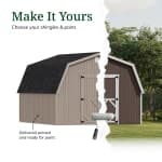 Classic Gambrel 4' Barn Shed