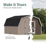 Classic Gambrel 4' Barn Shed