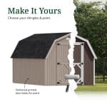 Classic Gambrel 4' Barn Shed