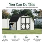 Classic Gambrel 4' Barn Shed