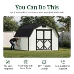 Classic Gambrel 4' Barn Shed