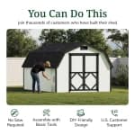 Classic Gambrel 4' Barn Shed