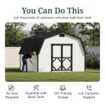 Classic Gambrel 4' Barn Shed